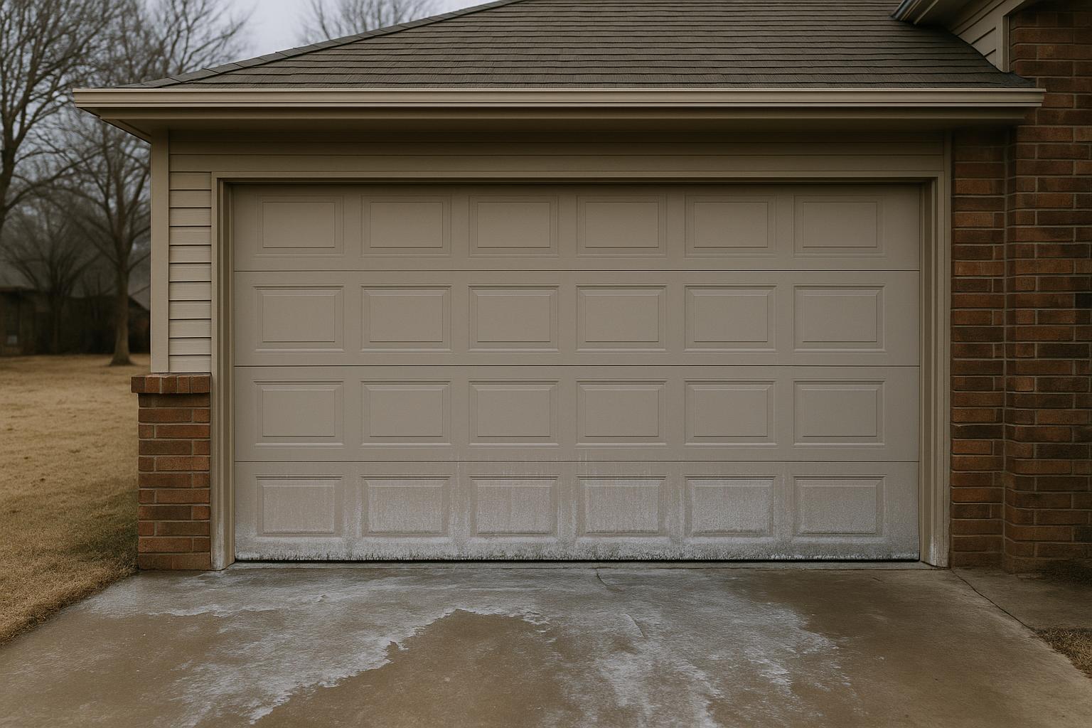 What to Do When Your Garage Door Won't Open in Cold Weather